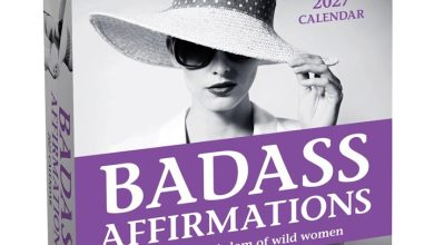 Badass Affirmations Desk Calendar 2027