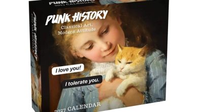 Punk History Desk Calendar 2027