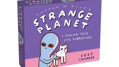 Strange Planet Desk Calendar 2027