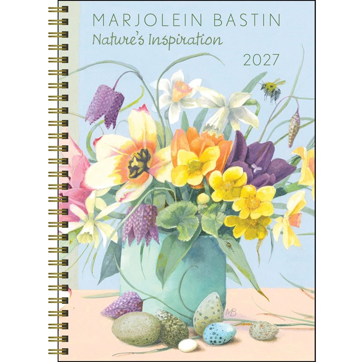 Marjolein Bastin, Nature’s Inspiration A5 Deluxe Diary 2027