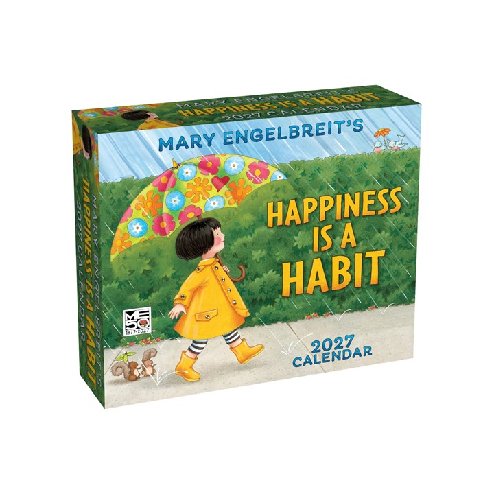 Mary Engelbreit’s, Happiness Is A Habit Desk Calendar 2027