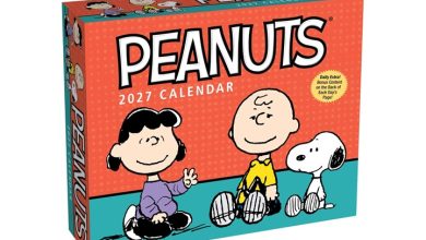 Peanuts Desk Calendar 2027