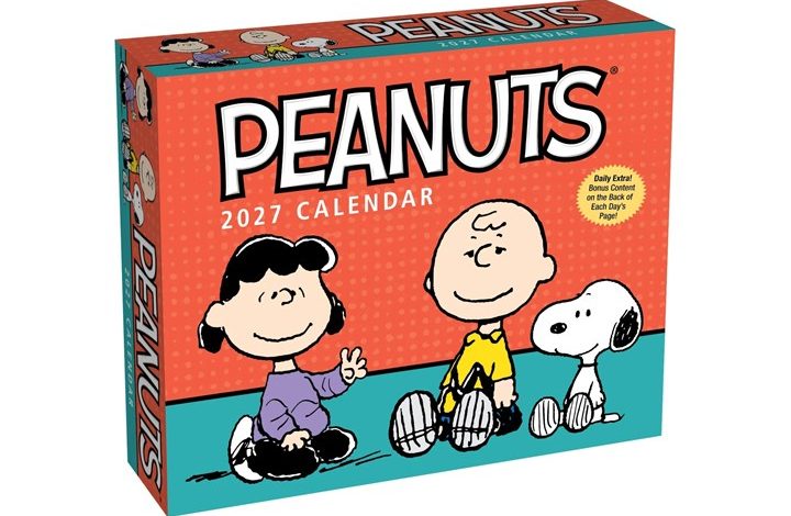 Peanuts Desk Calendar 2027