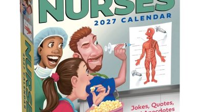 Nurses Desk Calendar 2027