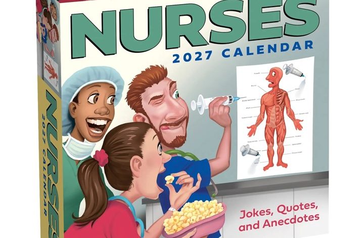 Nurses Desk Calendar 2027