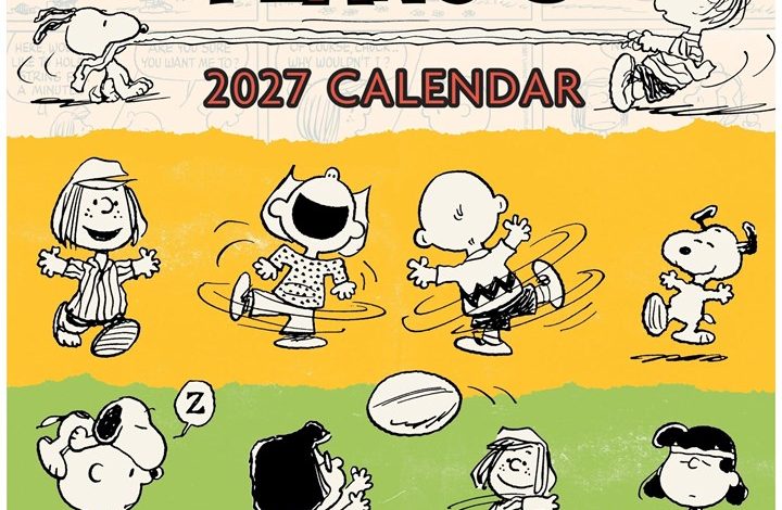 Peanuts Calendar 2027