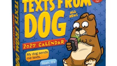 Texts From Dog Desk Calendar 2027