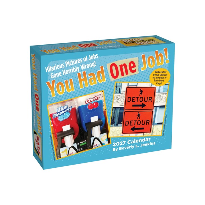 You Had One Job! Desk Calendar 2027
