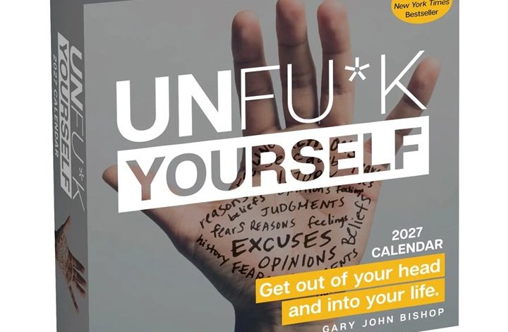 Unf*ck Yourself Desk Calendar 2027