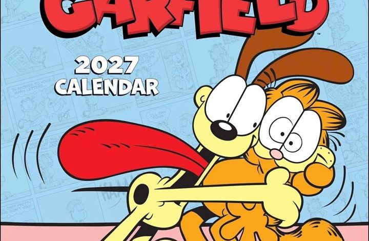 Garfield Calendar 2027