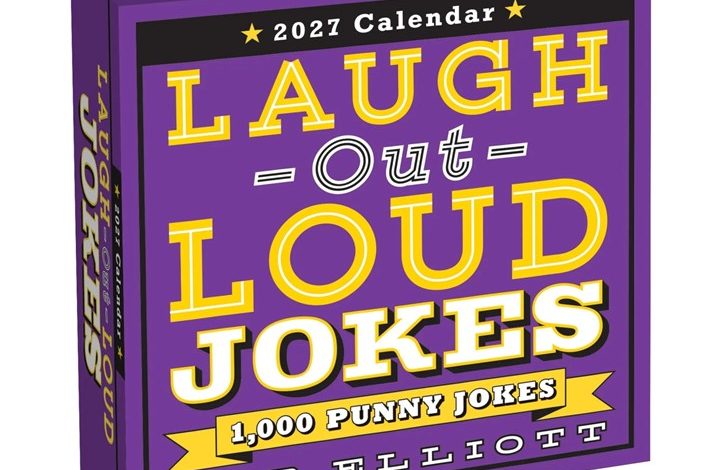 Laugh-Out-Loud Jokes Desk Calendar 2027