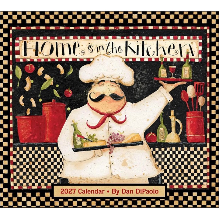 Dan DiPaolo, Home Is In The Kitchen Deluxe Calendar 2027