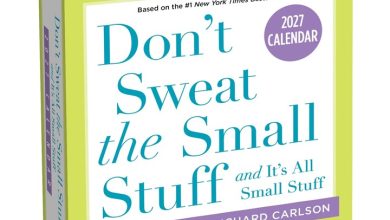 Don't Sweat The Small Stuff Desk Calendar 2027