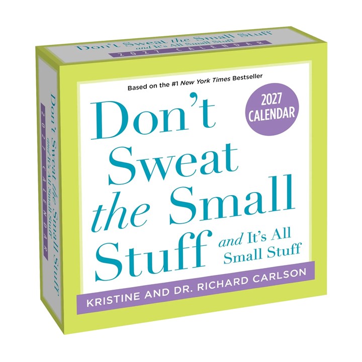 Don’t Sweat The Small Stuff Desk Calendar 2027