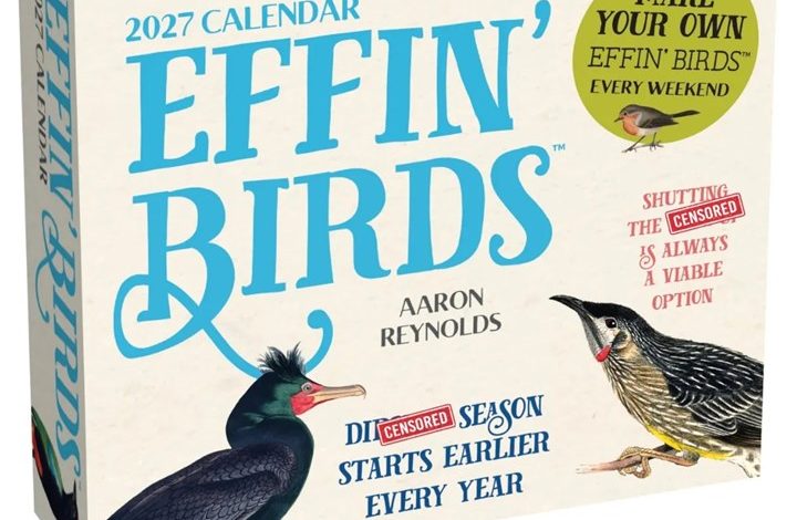 Effin' Birds Desk Calendar 2027