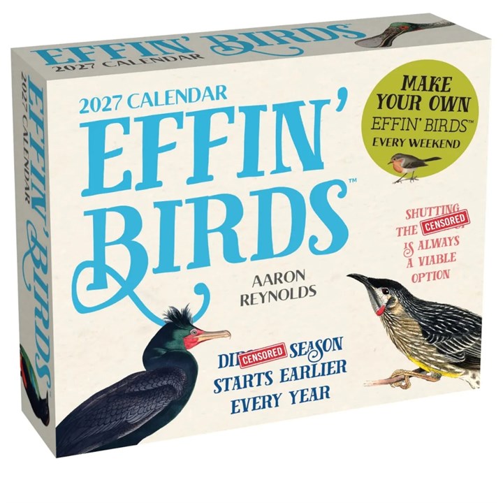 Effin’ Birds Desk Calendar 2027