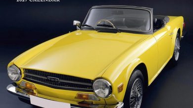 Classic Sports Cars Calendar 2027