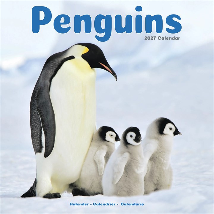 Penguins Calendar 2027