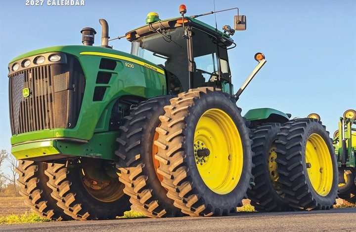 Tractors Calendar 2027