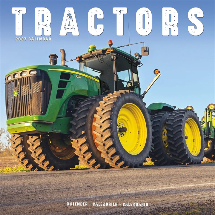 Tractors Calendar 2027