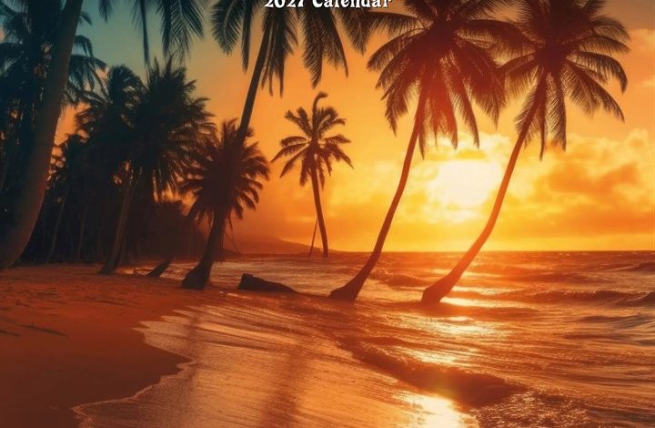Tropical Islands Calendar 2027