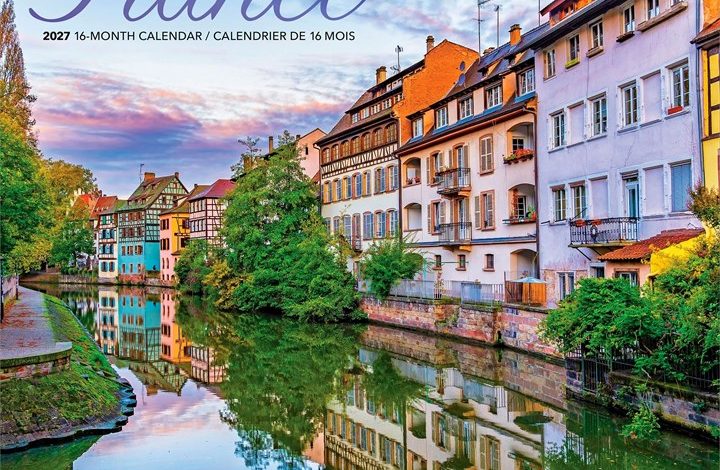 France Calendar 2027