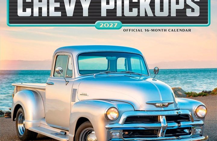 Classic Chevy Pickups Calendar 2027