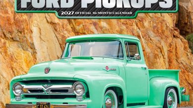 Classic Ford Pickups Calendar 2027