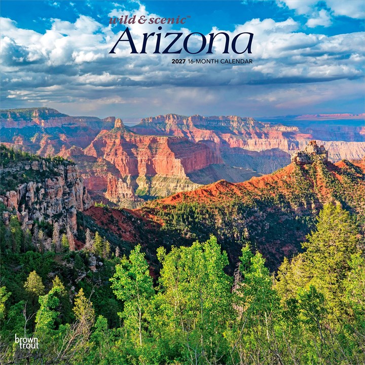 Wild & Scenic, Arizona Calendar 2027