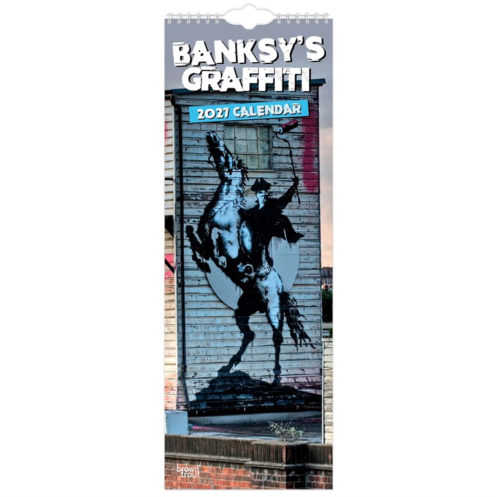 Banksy’s Graffiti Slim Calendar 2027
