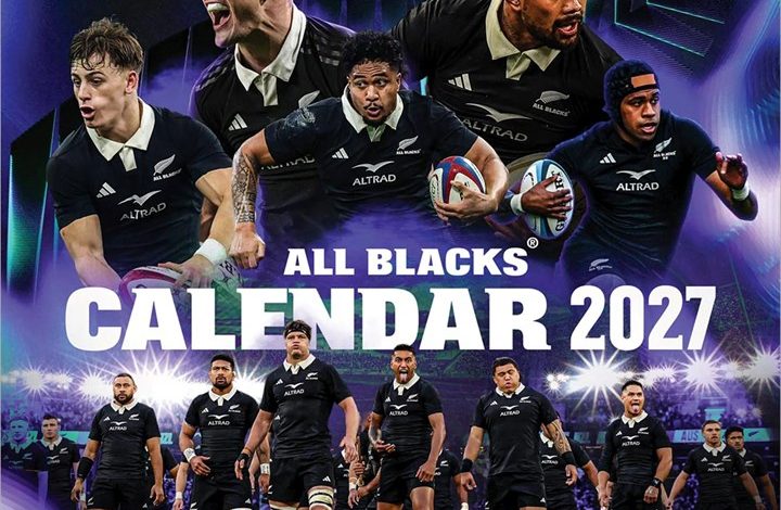 All Blacks Calendar 2027