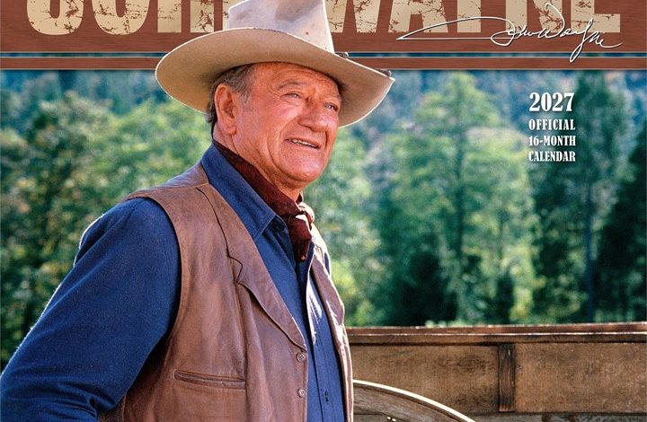 John Wayne Calendar 2027