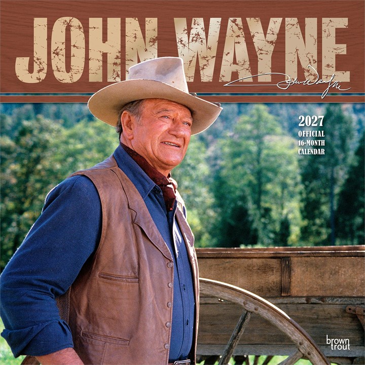 John Wayne Calendar 2027