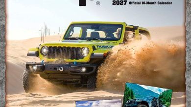 Jeep Calendar 2027