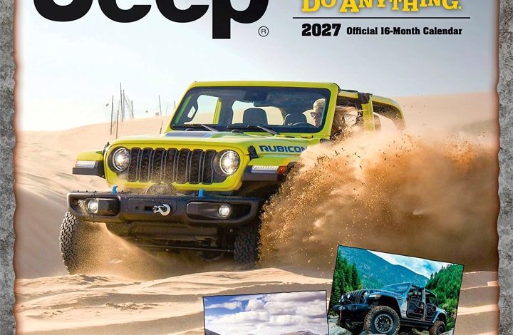Jeep Calendar 2027