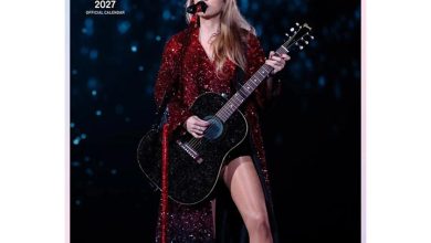 Taylor Swift A3 Calendar 2027