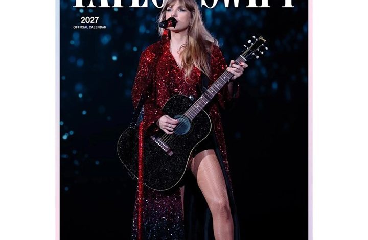 Taylor Swift A3 Calendar 2027