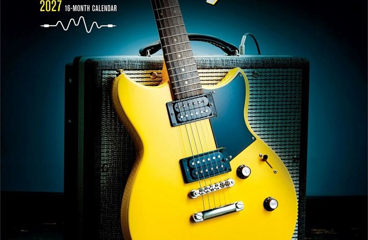 Electric Guitars Calendar 2027