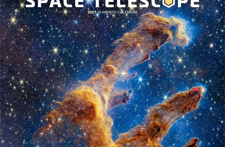 James Webb Space Telescope Calendar 2027