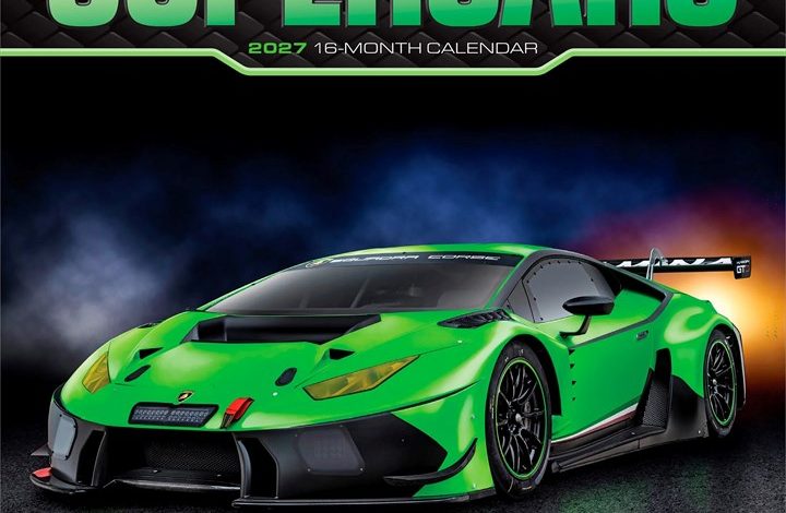Supercars Mini Calendar 2027