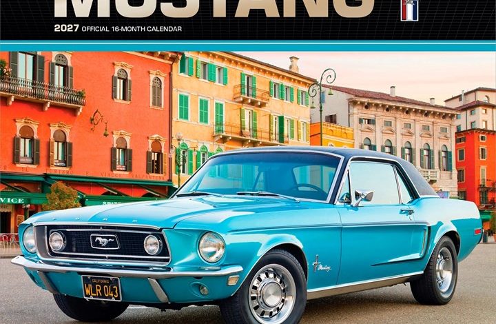 Mustang Deluxe Calendar 2027