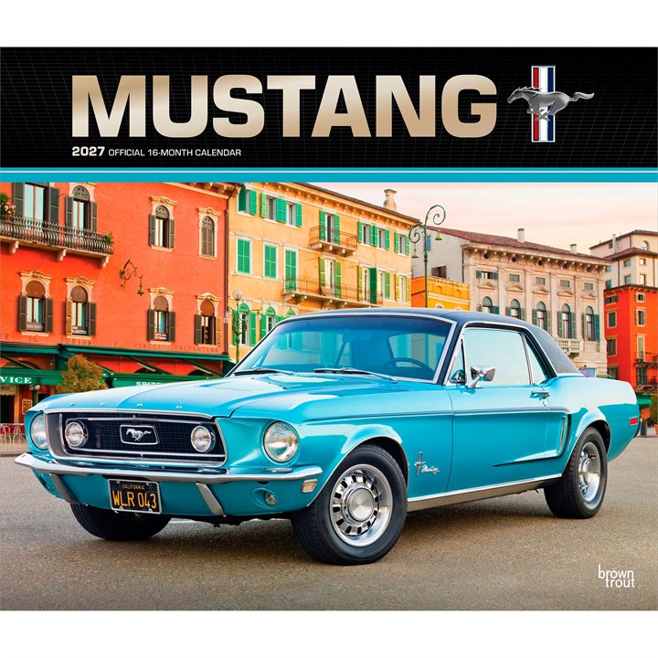 Mustang Deluxe Calendar 2027