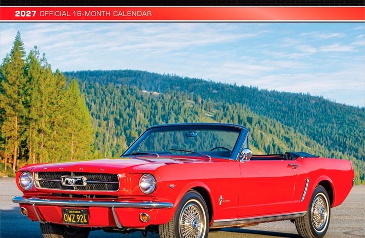Mustang Calendar 2027