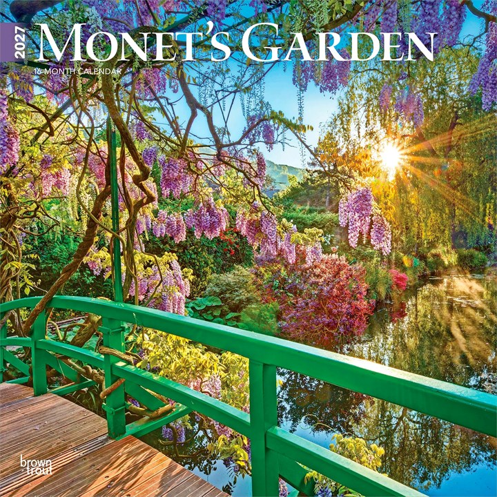 Monet’s Garden Calendar 2027