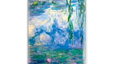 Claude Monet Slim Monthly Diary 2027 - 2028