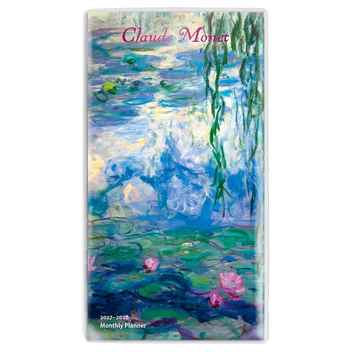 Claude Monet Slim Monthly Diary 2027 – 2028