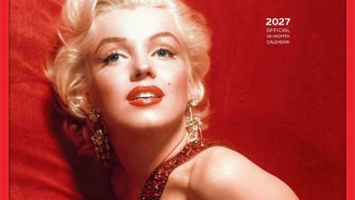 Marilyn Monroe Faces Calendar 2027