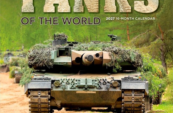 Tanks Of The World Calendar 2027