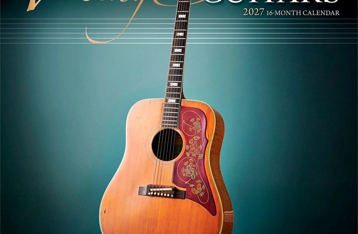 Vintage Guitars Calendar 2027