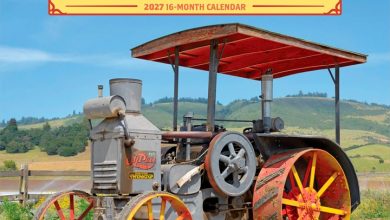 Vintage Tractors Calendar 2027